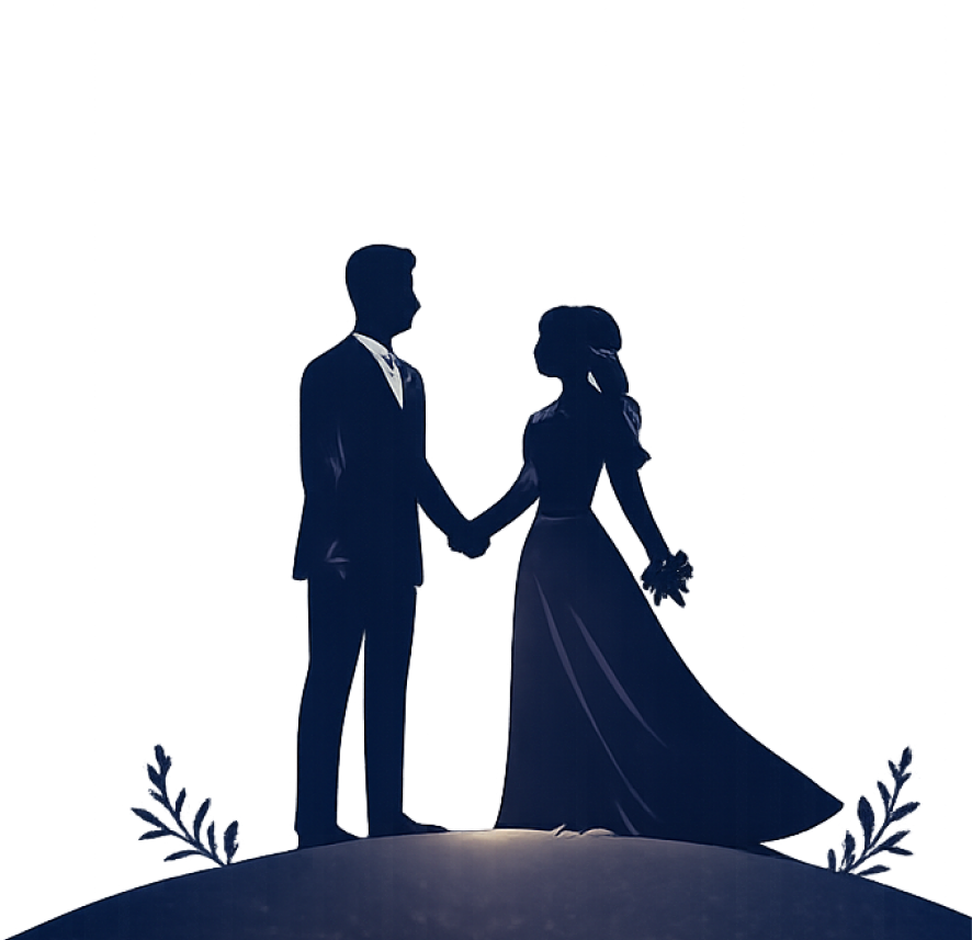 Couple silhouette